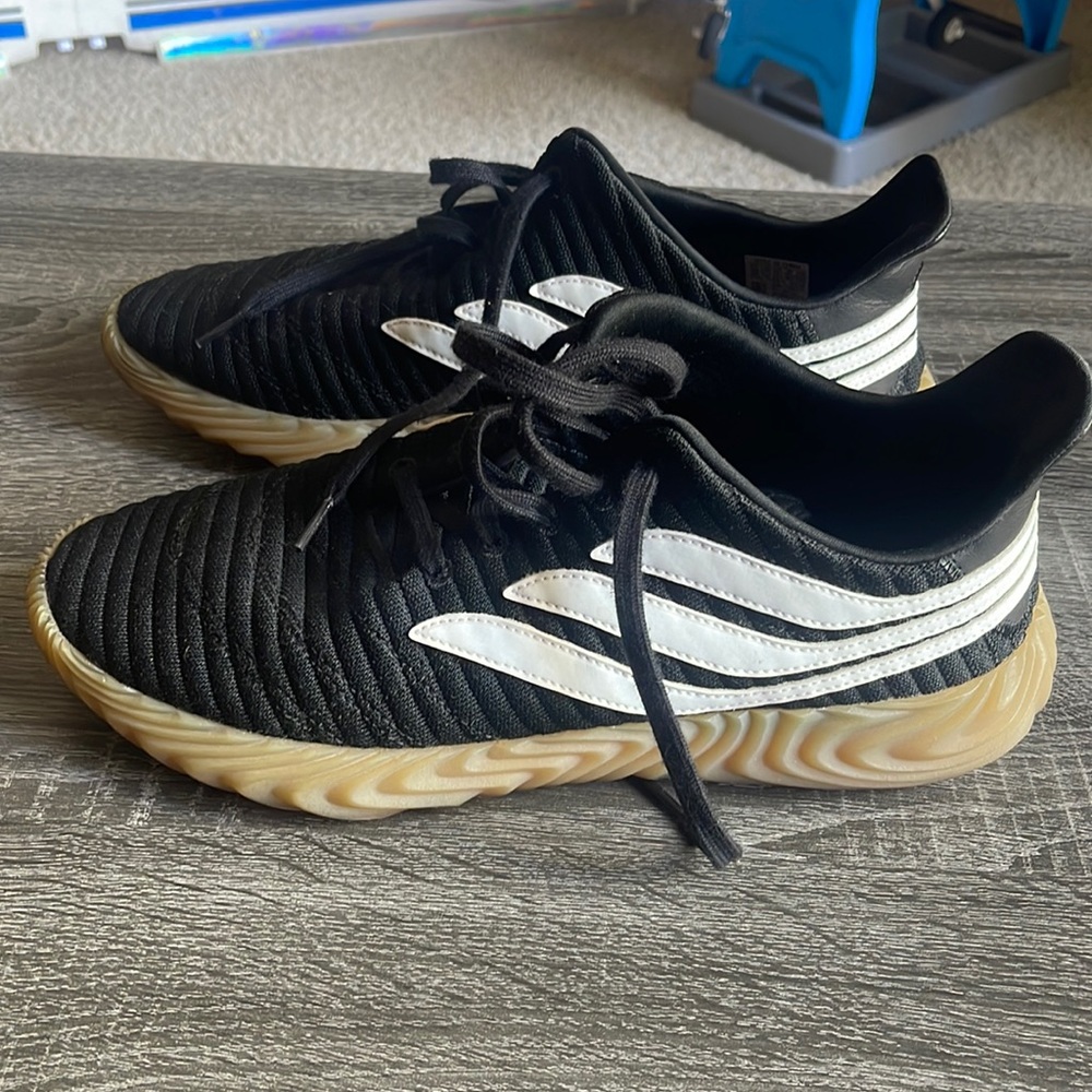 Adidas Sobakov black and white size 12